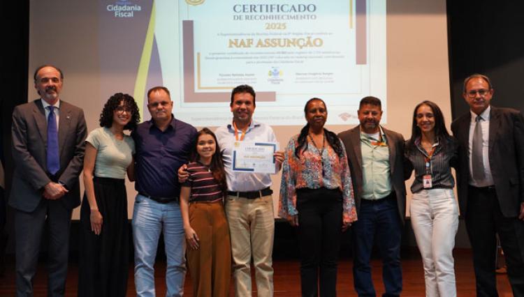 Centro Universitário Assunção recebe reconhecimento ouro na Certificação NAF 2026