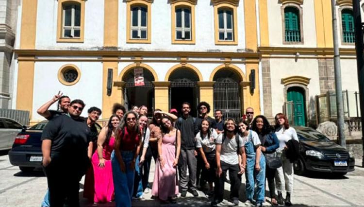 Alunos de História exploram arte sacra barroca em São Paulo